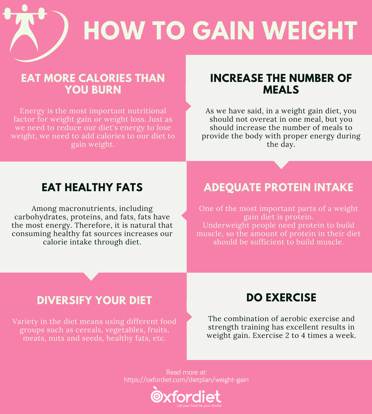 Weight gain diet plan